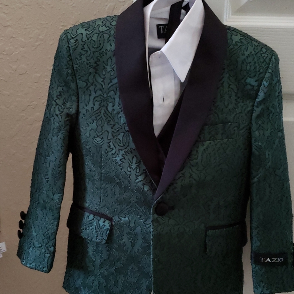 Emerald Green Toddler Suit